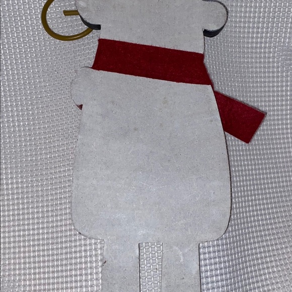 Rustic Wood Snowman Wall/Door Hanging - 18” - Picture 4 of 4